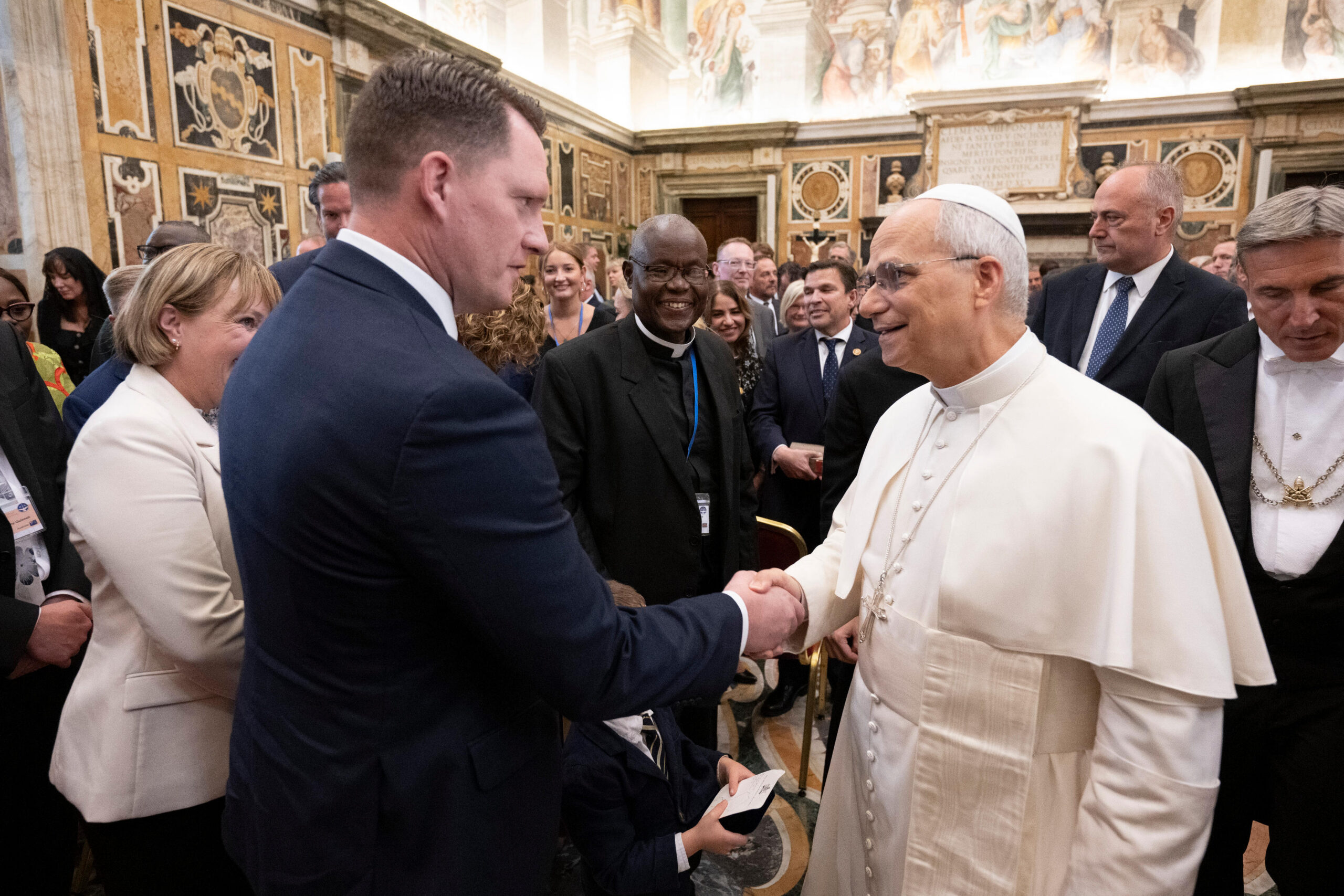 Rome conference enriched state senators