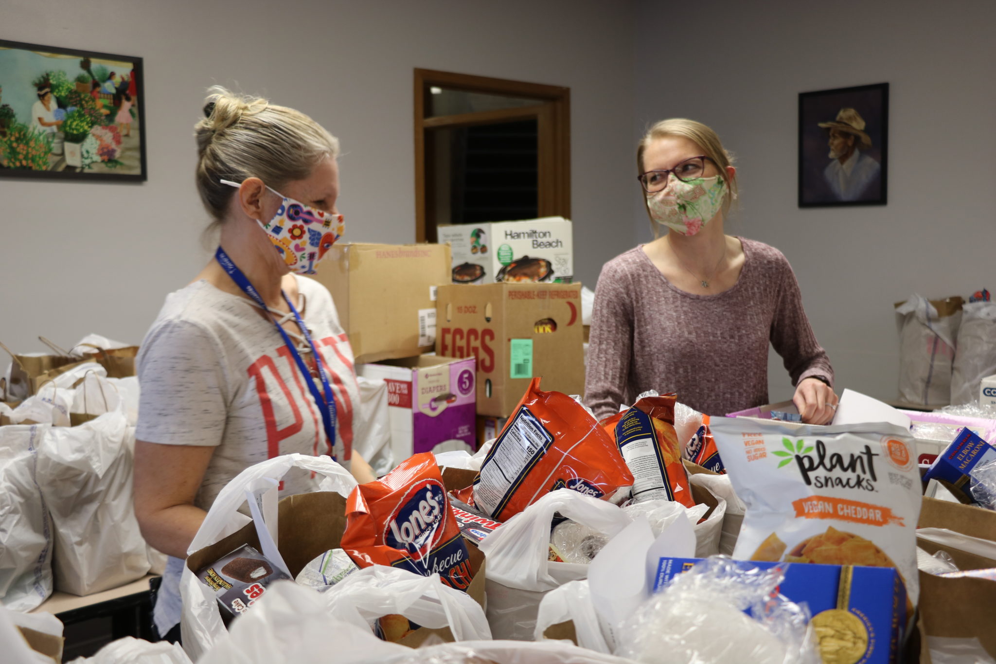 Demand climbing at area food pantries due to pandemic The Catholic Voice