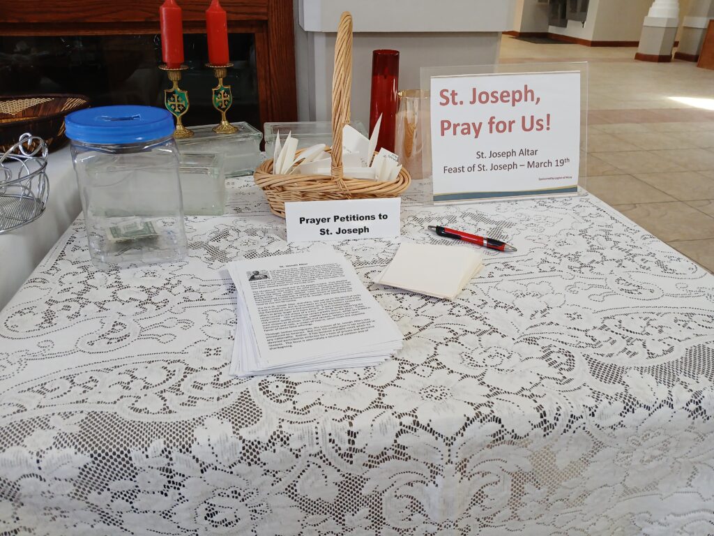 Parishes set up St. Joseph Altars to honor saint of the day - The ...