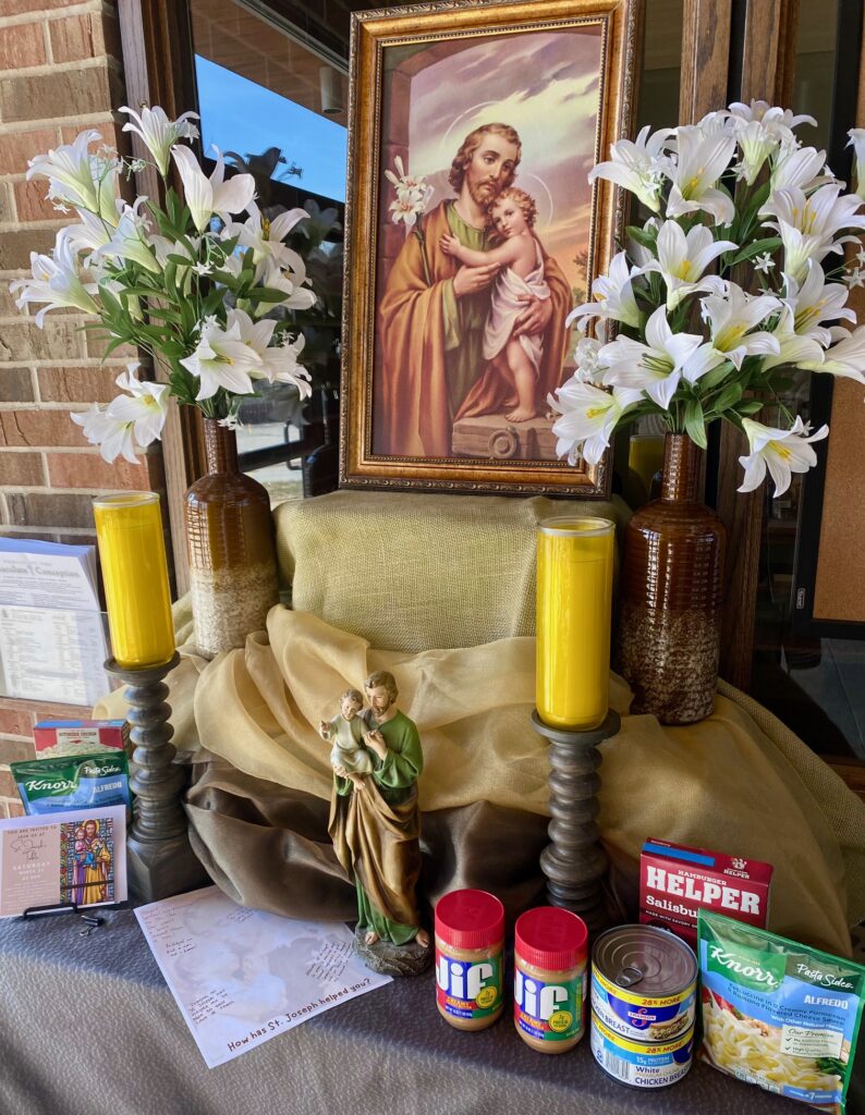 Parishes set up St. Joseph Altars to honor saint of the day - The ...